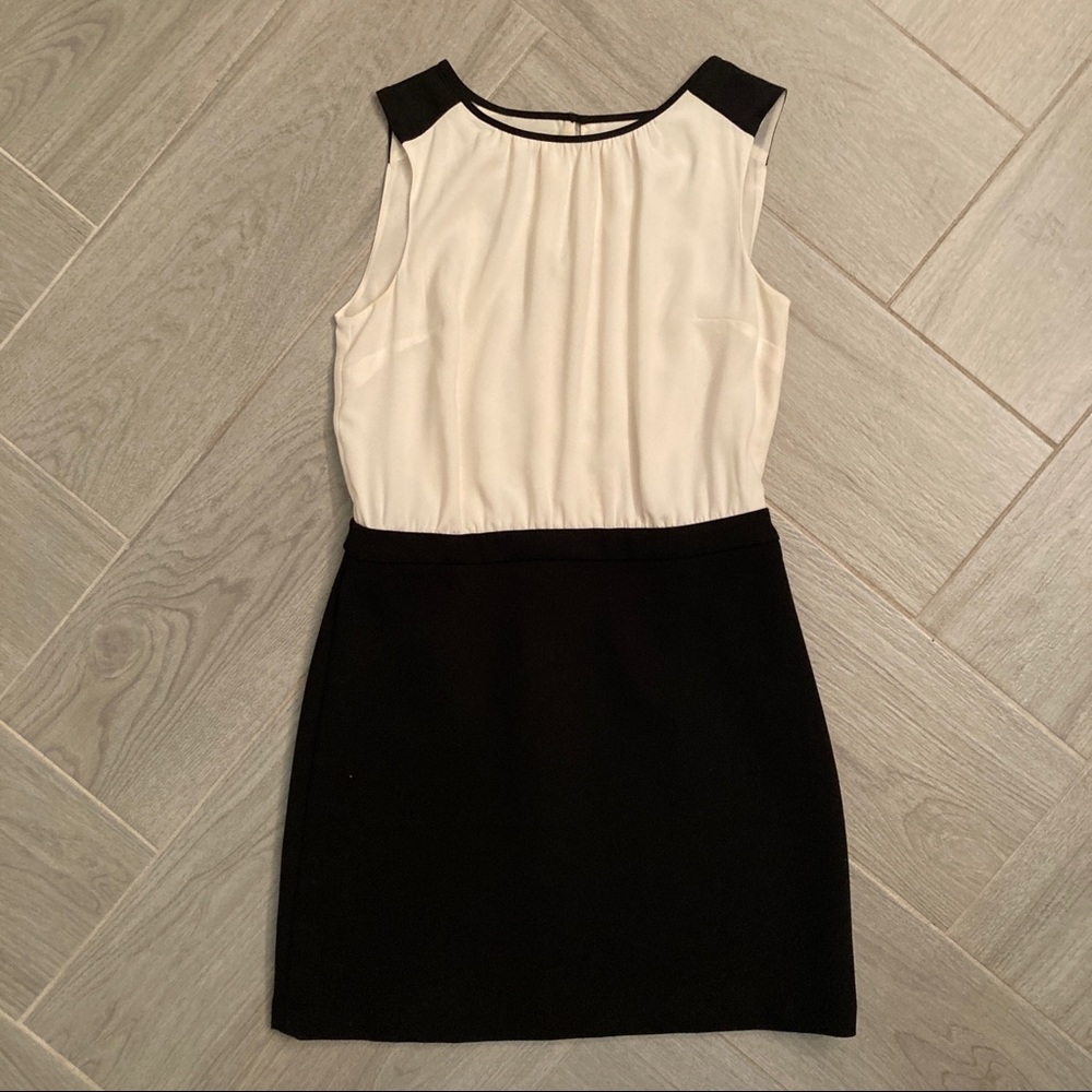 Loft Color Block Mini Dress